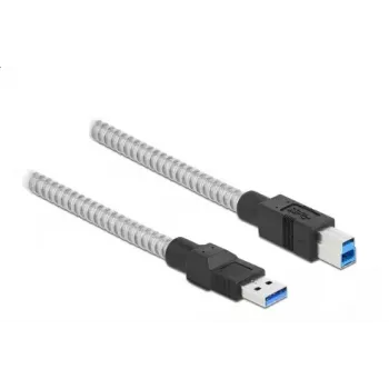 USB kabelis DeLOCK 86779 Type-A uz Type-B 2m metāla apvalks