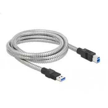 USB kabelis DeLOCK 86779 Type-A uz Type-B 2m metāla apvalks