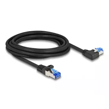Tīkla kabelis DeLOCK RJ45 Cat.6A S/FTP 3m Melns