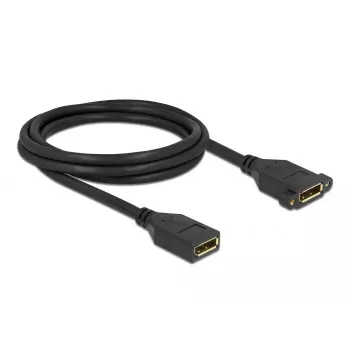 DisplayPort kabelis sievišķais–sievišķais paneļmontāžai DeLOCK 87101