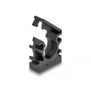 Kabeļa uzmavas turētājs DeLOCK 60482 Melns 8 gab. Plastmasa 30mm