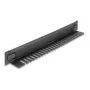 DeLOCK 66552 Birstes panelis 19 inch melns metāls 48mm x 482mm x 44,4mm