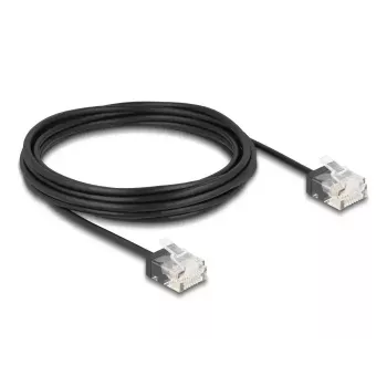 DeLOCK RJ45 Cat.6 UTP tīkla kabelis 5m Melns