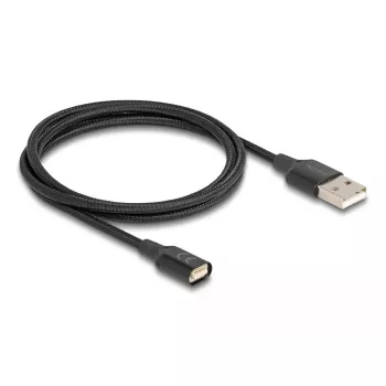 DeLOCK 88167 USB 2.0 Type-A uz Magnētisko Interfeisu Kabelis 1m Melns