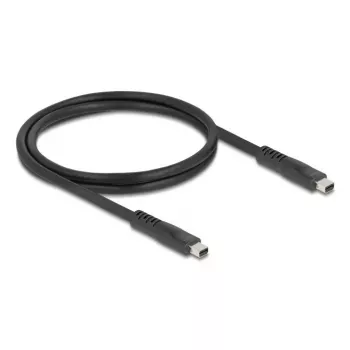 DeLOCK 81176 Mini DisplayPort kabelis 1 m Melns
