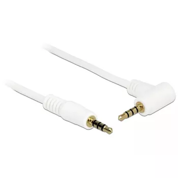 Audio kabelis DeLOCK 84736 0,5 m 3,5 mm Balts