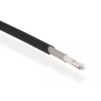 Aktīvs optiskais HDMI kabelis DELOCK 8K 60 Hz 50 m, HDMI Type A vīrietis–vīrietis, 48 Gbit/s, metāla bruņojums