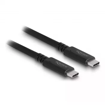DeLOCK USB4 40 Gbps koaksiālais kabelis 1.2 m USB PD 3.1 240 W