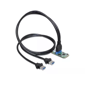 DeLOCK 95234 Iekšējā interfeisa karte USB 3.2 Gen 1 miniPCIe