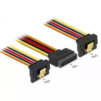 SATA kabeļa sadalītājs DeLOCK 60145 0.15m