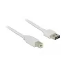 USB kabelis DeLOCK 2m USB 2.0 A/USB 2.0 B