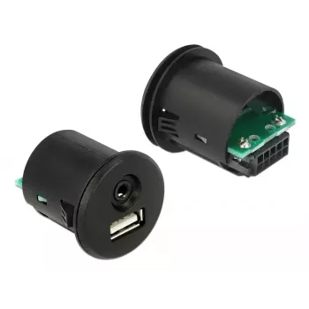 USB kabelis DeLOCK 85718 1,5m USB A Melns