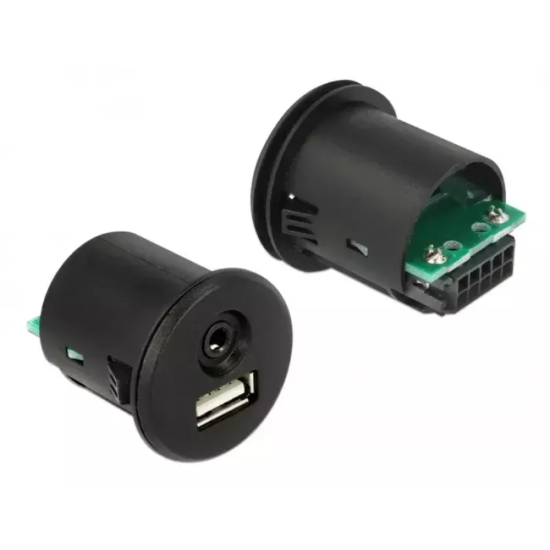 USB kabelis DeLOCK 85718 1,5m USB A Melns