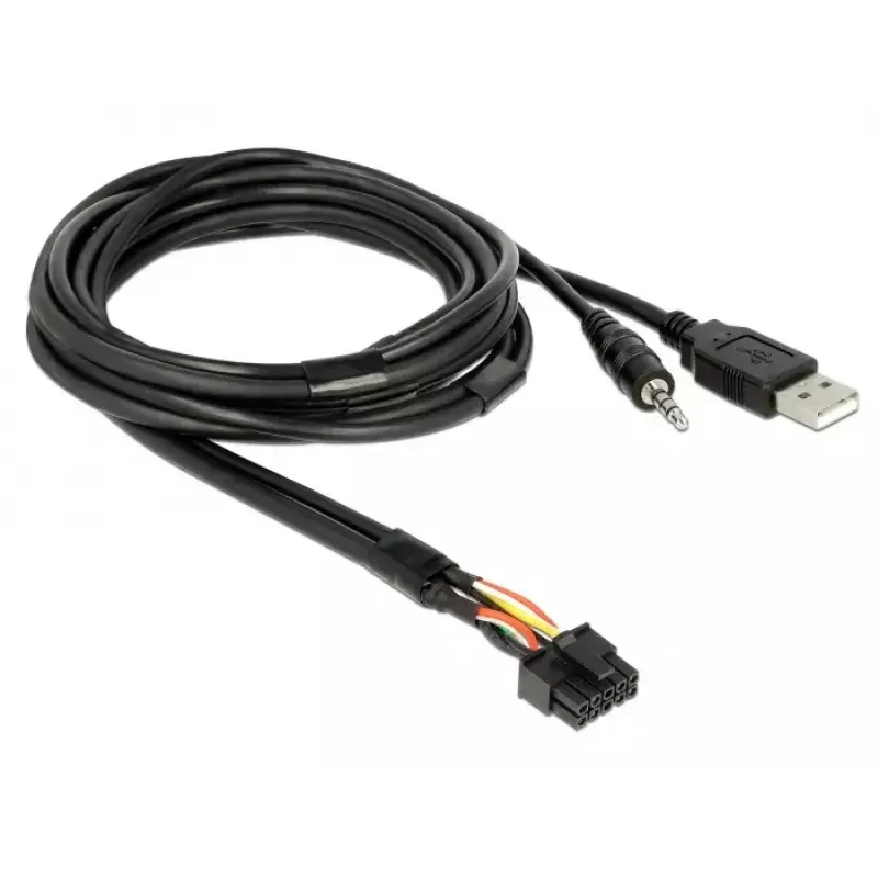 USB kabelis DeLOCK 85718 1,5m USB A Melns