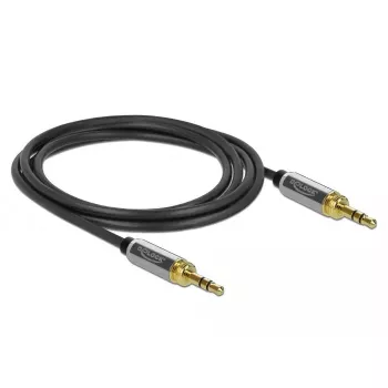 Audio kabelis 3.5 mm DeLOCK 85786 2 m Melns Pelēks