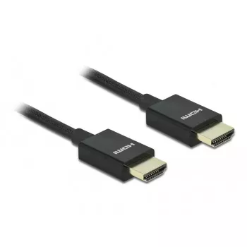 HDMI kabelis DeLOCK Coaxial High Speed 48 Gbps 8K 60 Hz 0.5 m