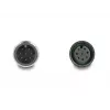DeLOCK M12 A-kodēts 8-pin vīrietis-sieviete tīkla kabelis PUR (TPU) 1 m