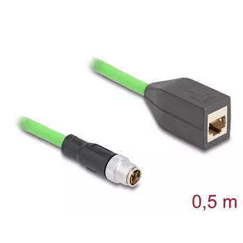 DeLOCK 60572 rūpnieciskais tīkla piederums 0,5 m UL 94
