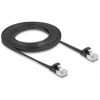 Tīkla kabelis DeLOCK 81166 Cat6a 3 m Melns
