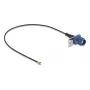 DeLOCK 90727 Koaksiālais kabelis 1.13 0.2 m FAKRA C I-PEX MHF1 Melns Zils