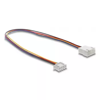 DELOCK 90868 pagarinājuma kabelis datora dzesēšanas sistēmām, PVC apvalks, 1.3 mm diametrs, daudzkrāsains