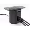 DeLOCK USB un bezvadu lādētājs 1 x USB Type-C PD + 2 x USB Type-A 58 W