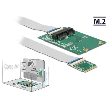 Interfeisa karte DeLOCK 62848 Iekšējā M.2 uz Mini PCI Express