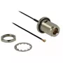 Koaksiālais kabelis DeLOCK 0.13m N/MHF U.FL