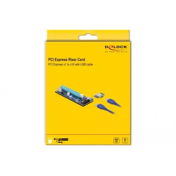 Riser Card PCI Express x1 uz x16 DeLOCK 41430