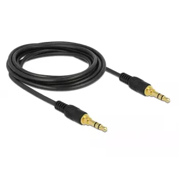 Audio kabelis DeLOCK 85551 3m 3,5mm Melns