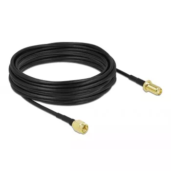 Antenas kabelis DeLOCK SMA spraudnis pret SMA ligzdu LMR/CFD100 10 m