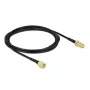 Antenas kabelis DeLOCK SMA spraudnis uz SMA ligzdu LMR/CFD100 2 m