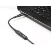 DeLOCK adaptera kabelis USB Type-C ligzda uz Sony 6,0 x 4,3 mm spraudnis 90° 15 cm