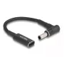 DeLOCK adaptera kabelis USB Type-C ligzda uz Samsung 5.5 x 3.0 mm spraudni 90° leņķī 15 cm