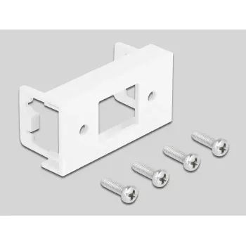 DeLOCK tīkla pagarinātāja kabelis Cat.6A 50 cm S/FTP RJ45 Melns