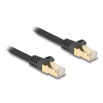 DeLOCK RJ45 Cat.6A tīkla kabelis 3m Melns