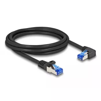 DeLOCK RJ45 Cat.6A S/FTP tīkla kabelis 3m Melns