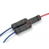 Tīkla kabelis DeLOCK 88143 Y-Adapter RJ45 uz 2 x RJ45 Cat.6 Melns