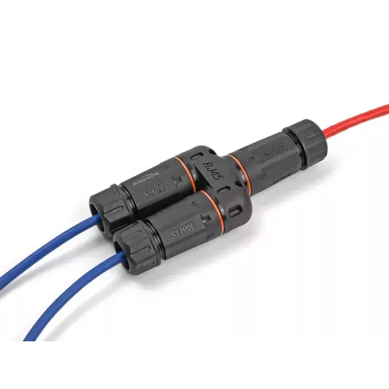 Tīkla kabelis DeLOCK 88143 Y-Adapter RJ45 uz 2 x RJ45 Cat.6 Melns
