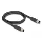DeLOCK 80520 sensora/aktuatora kabelis 2 m RST M12 Melns