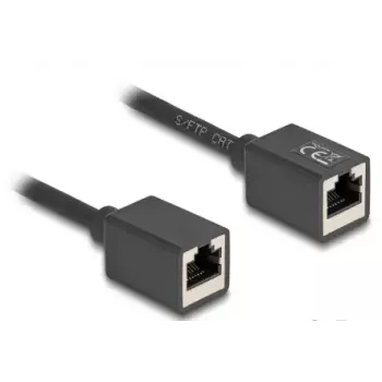 DeLOCK 90324 tīkla kabelis Cat6a 0,5m Melns