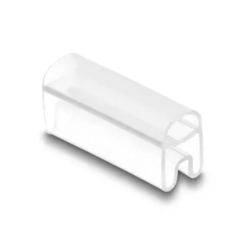 DeLOCK 80950 Kabeļu marķieri caurspīdīgi plastmasas 50 gab.