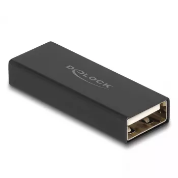 DeLOCK Adapter Gender Changer USB 2.0 Type-A sievišķais uz sievišķo metāla