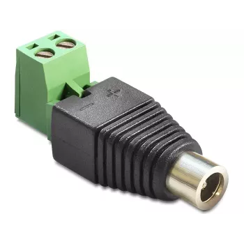 Dzimuma pārveidotājs DELOCK 65423 DC 2.1 x 5.5 mm 2gab Melns Zaļš