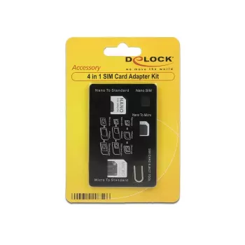 SIM kartes adapteru komplekts DeLOCK 20650