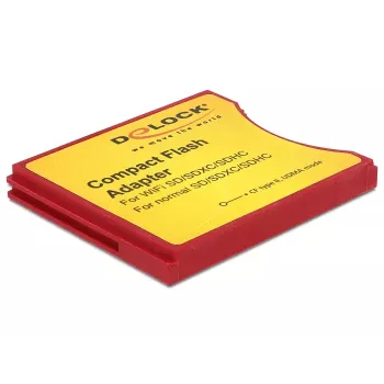 Delock 62542 SD/SDHC/SDXC karšu adapteris uz CompactFlash