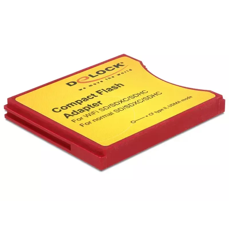 Delock 62542 SD/SDHC/SDXC karšu adapteris uz CompactFlash