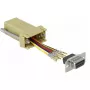 Pārejas adapteris Sub-D 9 pin uz RJ-45 DeLOCK 66164
