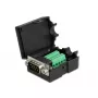 Vadu savienotājs DeLOCK 66264 Sub-D 9 10 pin terminal block melns