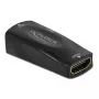 Adapteris HDMI-A sievišķais uz VGA sievišķo 1080p ar audio DeLOCK 66560